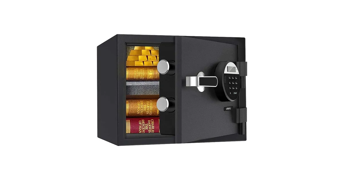 Deli ET580 fireproof digital safe box