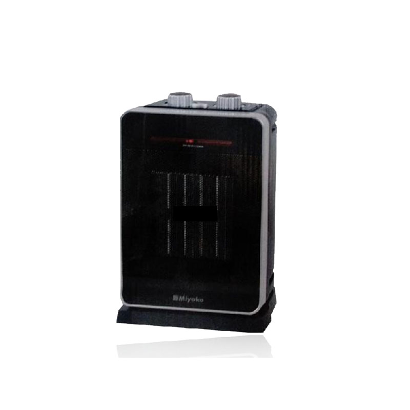 Miyako PTC-602 black ceramic room heater