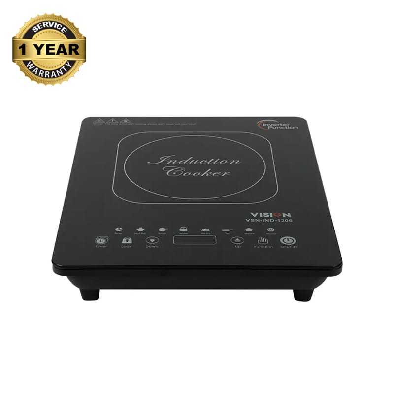 Vision VSN-1206 Eco induction cooker with touch panel